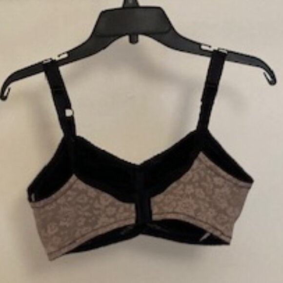 RAGO Women's Rago 2101 Lacette Satin and Lace Wireless Support Bra 34DD - Picture 9 of 9